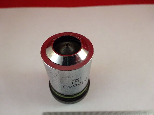 MICROSCOPE PART OBJECTIVE NIKON JAPAN NEO40 OPTICS AS IS #F2-A-20