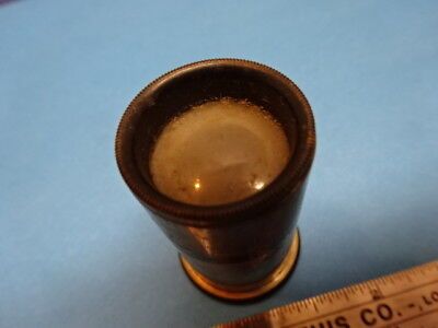 ANTIQUE BAUSCH LOMB [dirty] EYEPIECE OCULAR MICROSCOPE PART OPTICS AS IS #90-12