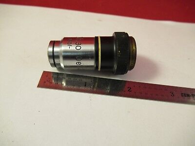 ZEISS WINKEL GERMANY OBJECTIVE 100X 160/ OPTICS MICROSCOPE PART &92-A-11