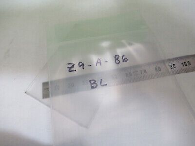 BAUSCH LOMB FROSTED GLASS DIFFUSER FILTER MICROSCOPE PART AS PICTURED &Z9-A-86