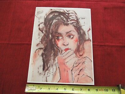 VINTAGE RARE PHOTO of ART of EGON SCHIELE AUSTRIAN PAINTER KLIMT protege #lob-A