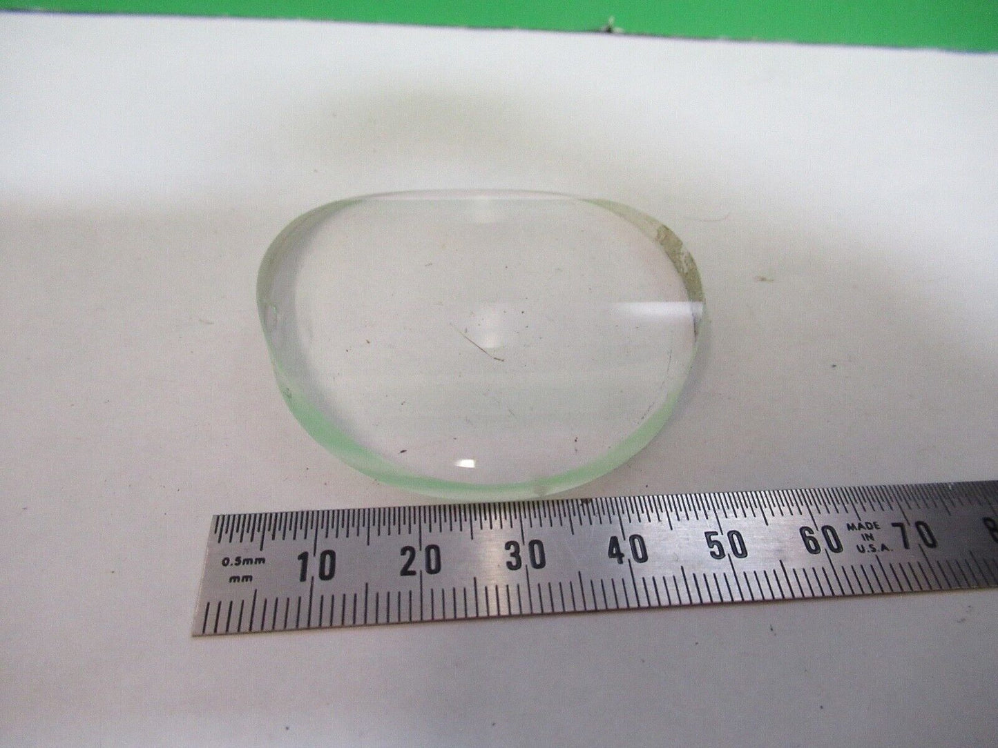 OPTICAL LENS ANAMORPHIC OPTICS 4" FL chip pn edge AS PICTURED 18-FT-48