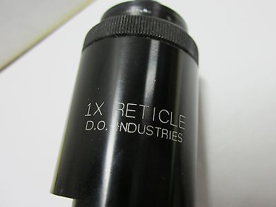 DO INDUSTRIES KAMERAADAPTER 1X RETICLE OPTICS #53-08