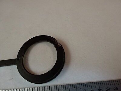 MICROSCOPE PART ZEISS POLARIZER RETARDER SLIDE POL OPTICS AS IS #T2-B-12