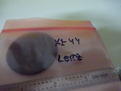 MICROSCOPE PART LEITZ GERMANY FILTER ND ILLUMINATOR OPTICS AS IS BIN#X1-44