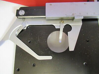 LEITZ WETZLAR STAGE XY TABLE MICROMETER MICROSCOPE PART AS PICTURED &B2-A-06