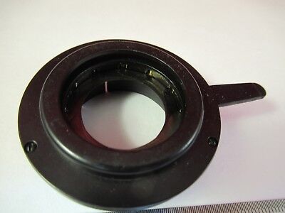 OPTICAL MECHANICAL IRIS DIAPHRAGM ASSEMBLY OPTICS MICROSCOPE AS PICTURED 39-A-32