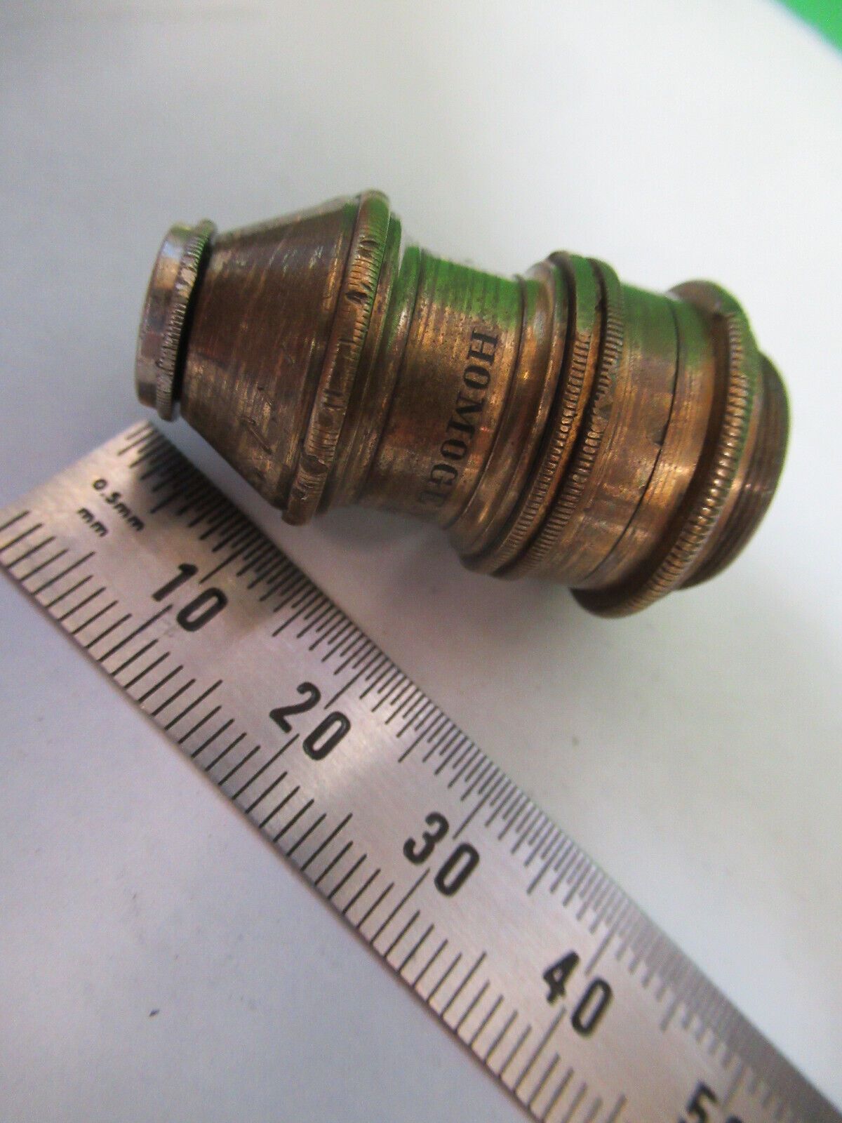 ANTIQUE SEIBERT GERMANY OBJECTIVE RARE MICROSCOPE PART AS PICTURED R2-B-36