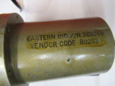 WESTERN GEAR MOTOR 35YH72 400Hz high rpm 11,000 AIRCRAFT AS PICTURED 1E-FT-A2