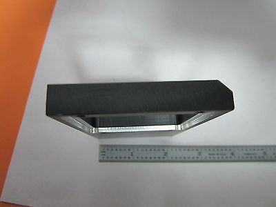 OPTICAL ALUMINUM FIXTURE FOR SQUARE FILTER LASER OPTICS AS IS BIN#J9