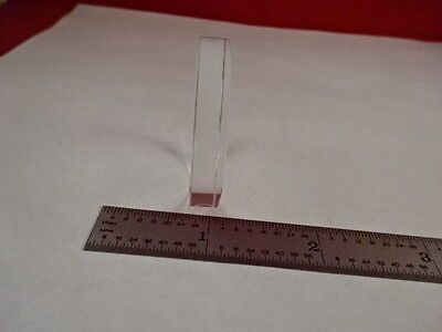 OPTICAL FLAT COHERENT FUSED SILICA 2.5" DIAMETER LASER OPTICS AS IS #80-15