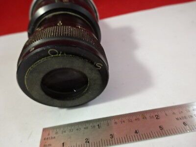 INSPECTION OCULAR EYEPIECE OLYMPUS JAPAN MICROSCOPE PART OPTICS AS IS &92-58