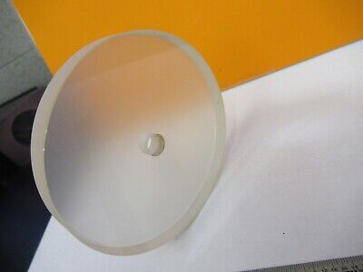 OPTICAL LARGE LENS DULL POLISHED PLANO CONCAVE GLASS OPTICS as pictured &8M-A-90