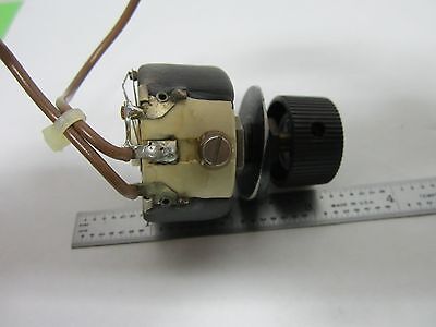 LEITZ RHEOSTAT SWITCH ERGOLUX MIKROSKOP TEILOPTIK WIE BESEHEN BIN#M2-10