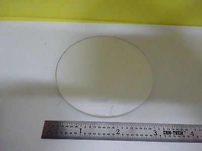 OPTICAL THICK SAPPHIRE WAFER  [chip on edge] LASER OPTICS AS IS BIN#W6-53