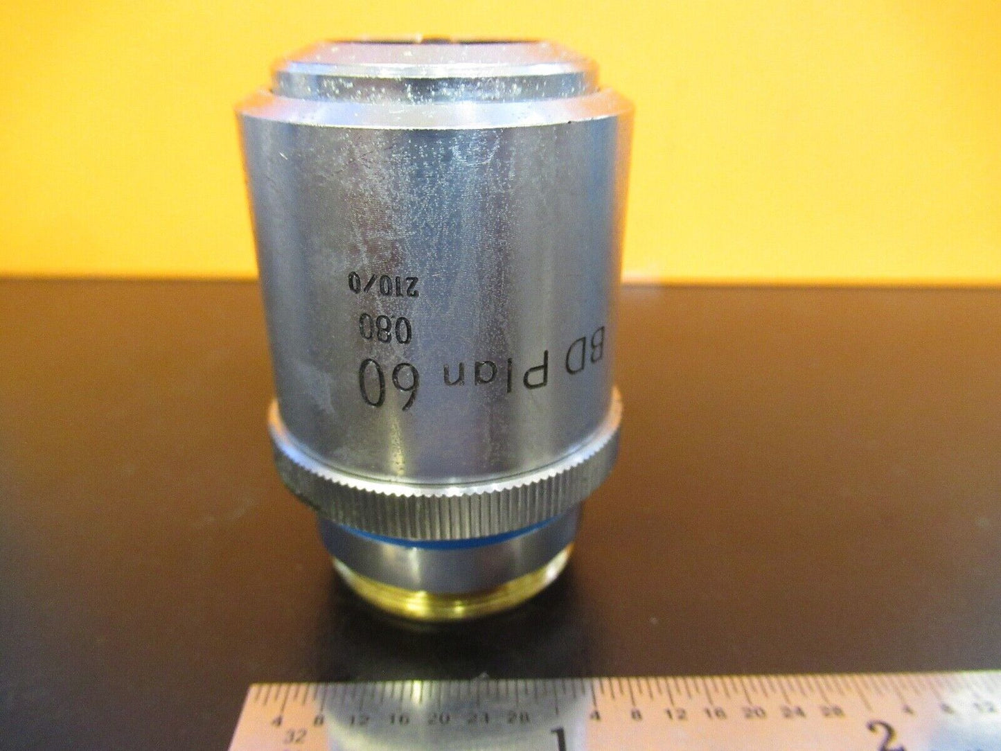 NIKON JAPAN BD OBJECTIVE 60X /210 OPTICS MICROSCOPE PART AS PICTURED &5M-A-53