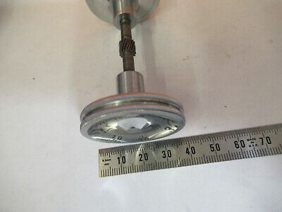 SPENCER AO ANTIQUE KNOBS MAIN FRAME MICROSCOPE PART AS PICTURED &P2-A-89