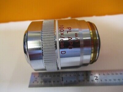 LEITZ LEICA OBJECTIVE 567024 D APO 100X OPTICS MICROSCOPE PART AS PIC &H8-B-14