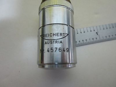 MICROSCOPE PART REICHERT AUSTRIA EPI 32X OBJECTIVE OPTICS AS IS BIN#T9-06