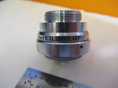 REICHERT AUSTRIA DIC OBJECTIVE 27 np MICROSCOPE PART OPTICS AS PICTURED &A4-A-49