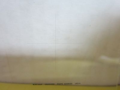 OPTICAL MASK NORTHROP CROSSHAIR LASER OPTICS BIN#D9-05