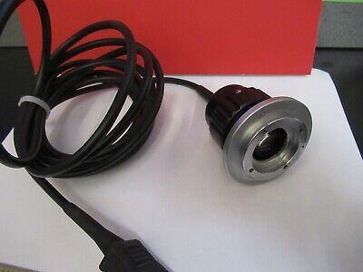 OPTOTRONICS CAMERA C MOUNT + ADAPTER DOVE MICROSCOPE PART AS PICTURED &H6-A-52