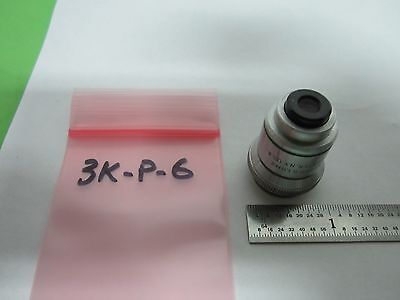 OPTICAL MICROSCOPE PART OBJECTIVE BAUSCH LOMB USA 10X OPTICS  BIN#3K-P-6