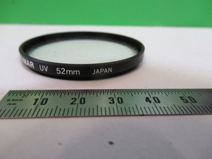 KALIMAR 52mm OPTICAL UV ULTRAVIOLET GLASS FILTER OPTICS AS PICTURED W9-B-48