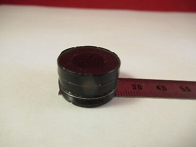 OPTICAL MOUNTED RETICLE MICROMETER MICROSCOPE PART AS PICTURED &39-A-56