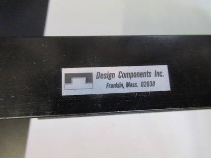 OPTICS DESIGN COMPON BALL BEARING LINEAR SLIDE POSITIONING  AS PICTURED &Z5-A-51