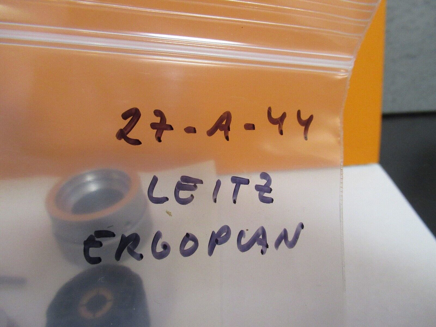 LEITZ ERGOPLAN GERMANY LOT SET SCREWS KNOBS MICROSCOPE PART AS PICTURED &27-A-44