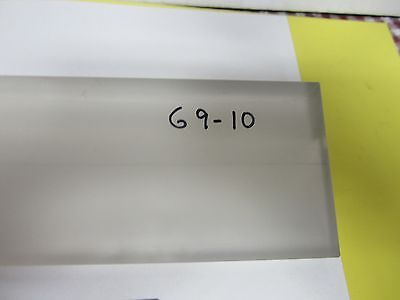 OPTICAL REFERENCE MIRROR 11" LENGTH SQUARENESS OPTICS AS IS BIN#G9-10