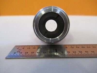 EALING 5X OBJECTIVE LENS MICROSCOPE PART OPTICS AS PICTURED &85-B-92