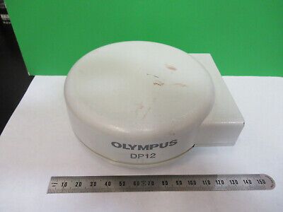 OLYMPUS DP12 CCD CAMERA OPTICS for MICROSCOPE PART AS PICTURED &Q9-A-81