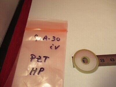 HEWLETT PACKARD HP LASER PZT PIEZO CERAMIC DISC for OPTICS AS PICTURED &9-A-26