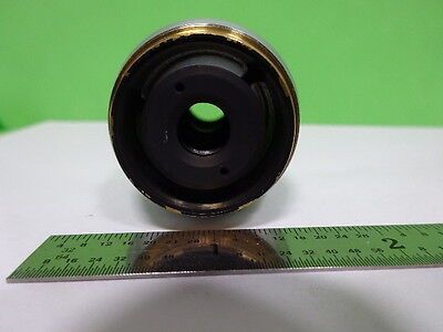 MICROSCOPE PART POLYVAR REICHERT OBJECTIVE 5X EPI OPTICS AS IS #AF-E-11