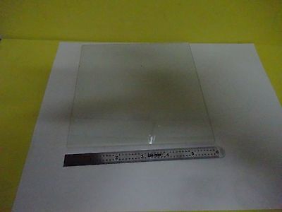 OPTICAL HUGE OPAL GLASS PLATE OPTICS AS IS BIN#X6-12