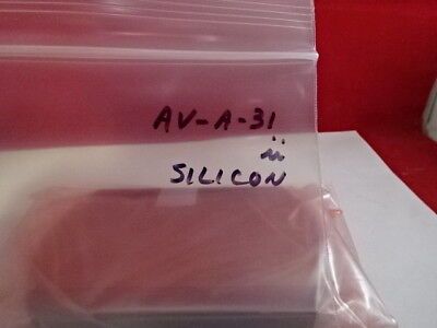 OPTICAL INFRARED THICK SILICON METAL CO2 REFLECTOR LASER OPTICS AS IS &AV-A-31