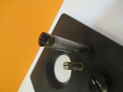 ANTIQUE SPENCER STAGE TABLE MICROSCOPE PART AS PICTURED #P4-B-25