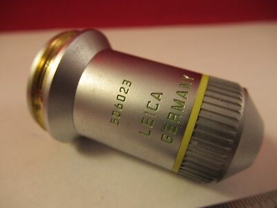 LEICA DMR GERMANY OBJECTIVE 10X LENS OPTICS MICROSCOPE PART 506023 &6-B-07