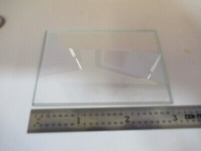 ZEISS GERMANY PLATE GLASS STAGE OPTICS MICROSCOPE PART AS PICTURED &Q6-A-35