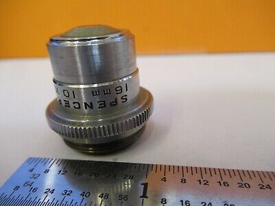 AO SPENCER 10X 16mm OBJECTIVE LENS MICROSCOPE OPTICS AS PICTURED &85-B-83