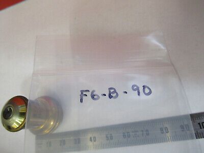 ANTIQUE BRASS BAUSCH LOMB OBJECTIVE 16mm MICROSCOPE PART AS PICTURED #F6-B-90