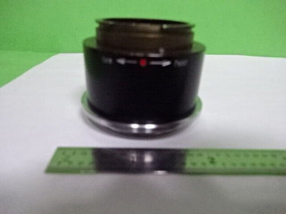 MICROSCOPE PART ZEISS GERMANY POLMI CAMERA ADAPTER POL OPTICS AS IS #AQ-11