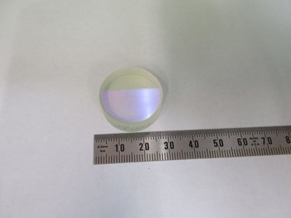 OPTICAL FLAT COATED LENS PRO OPTICS AS PICTURED W5-B-83