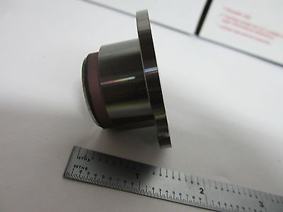 OPTICAL CONVEX LENS MOUNTED ON INVAR ALLOY METAL HIGH END OPTICS  BIN#P2-A-11