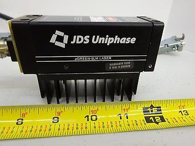 OPTICAL JDS UNIPHASE MICRO GREEN SLM LASER OPTICS AS IS BIN#TA-2B-3