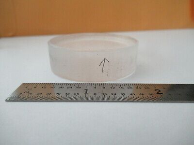 OPTICAL FLAT FUSED SILICA 1.75" DIAMETER LASER OPTICS AS PICTURED &F5-A-04