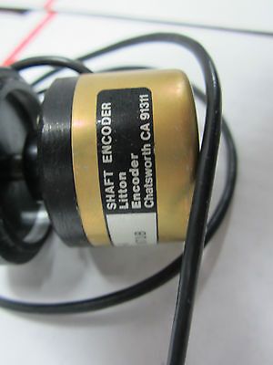 INCREMENTAL ROTARY ENCODER LITTON RESEARCH LASER OPTICS AS IS BIN#B4-04