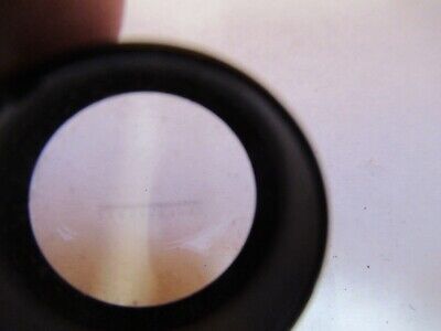 OPTICAL RETICLE GRATICULE MEASURING OPTICS MICROSCOPE PART AS PICTURED &19-B-29